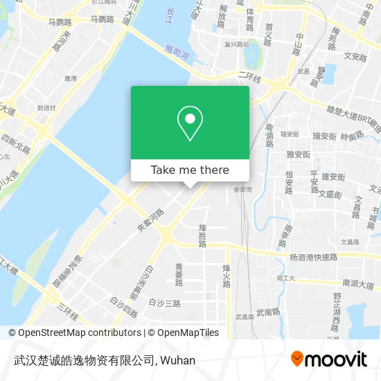 武汉楚诚皓逸物资有限公司 map
