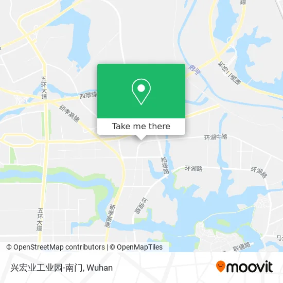 兴宏业工业园-南门 map