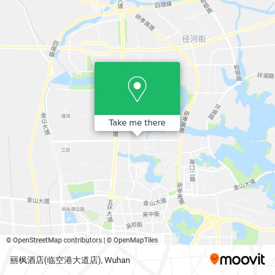 丽枫酒店(临空港大道店) map