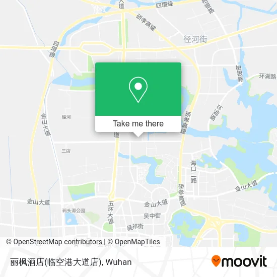 丽枫酒店(临空港大道店) map