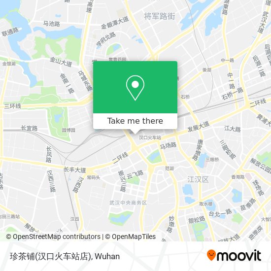 珍茶铺(汉口火车站店) map