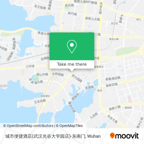 城市便捷酒店(武汉光谷大学园店)-东南门 map