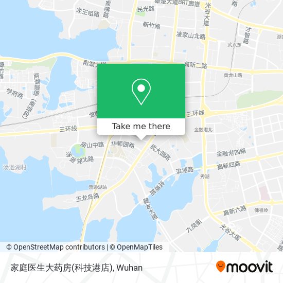 家庭医生大药房(科技港店) map