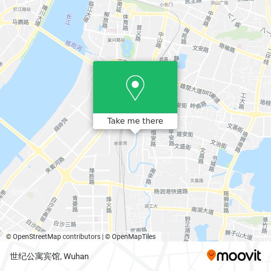 世纪公寓宾馆 map