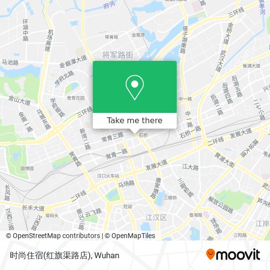 时尚住宿(红旗渠路店) map