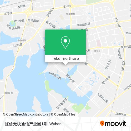 虹信无线通信产业园1期 map