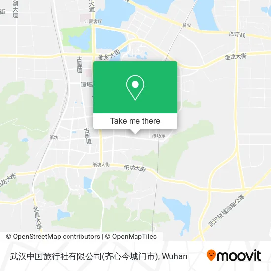 武汉中国旅行社有限公司(齐心今城门市) map