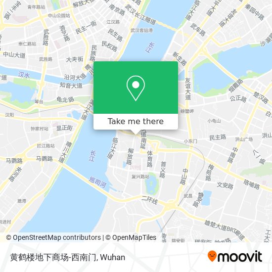 黄鹤楼地下商场-西南门 map