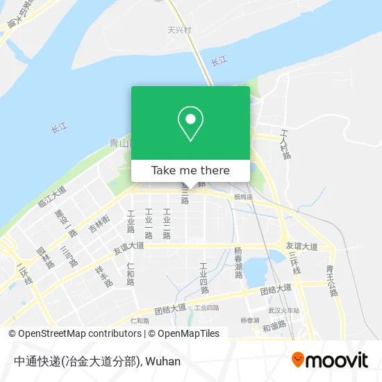 中通快递(冶金大道分部) map