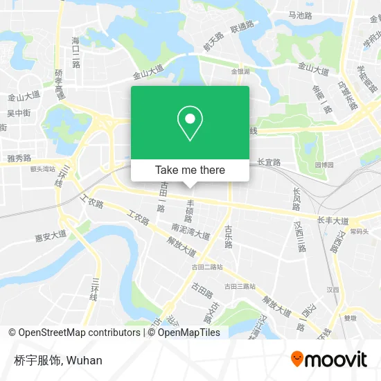 桥宇服饰 map