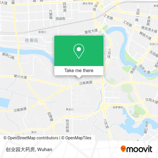 创业园大药房 map