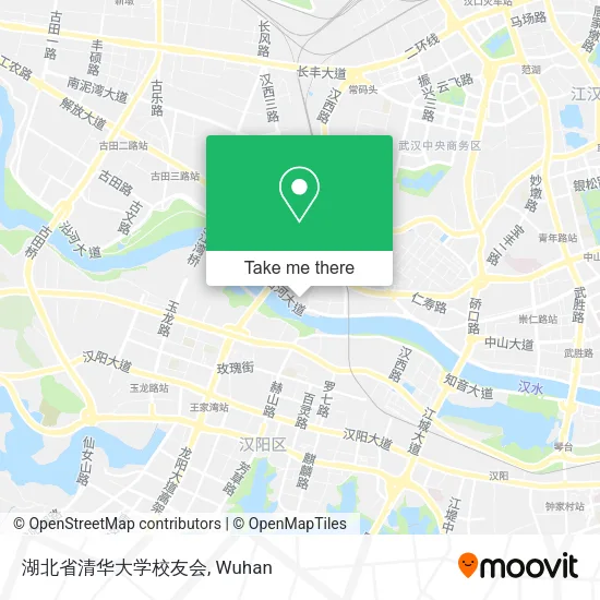 湖北省清华大学校友会 map