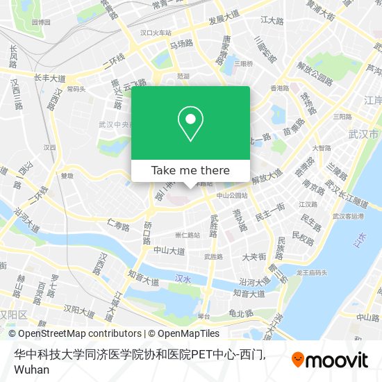 华中科技大学同济医学院协和医院PET中心-西门 map