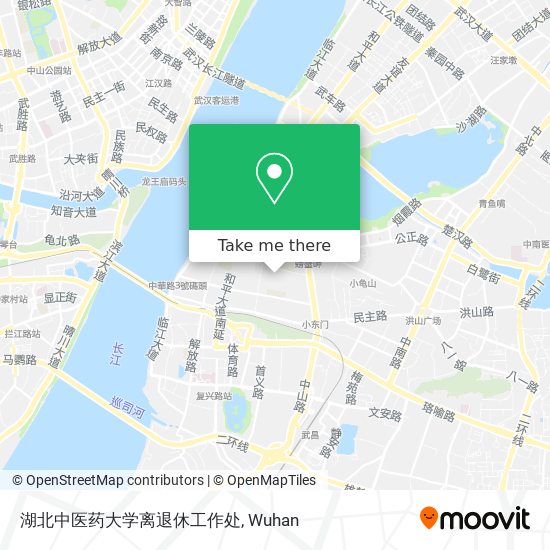 湖北中医药大学离退休工作处 map
