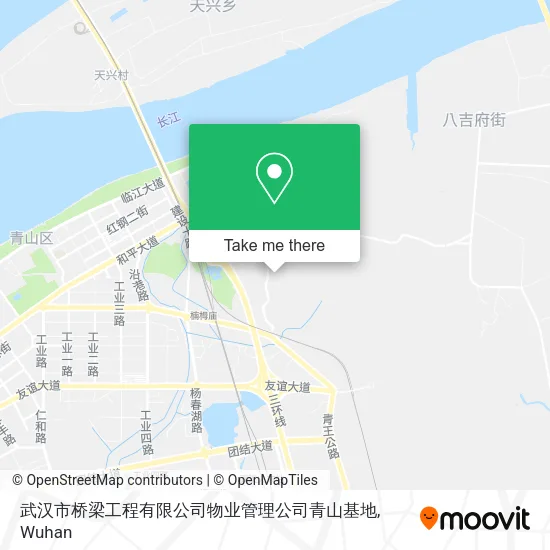 武汉市桥梁工程有限公司物业管理公司青山基地 map
