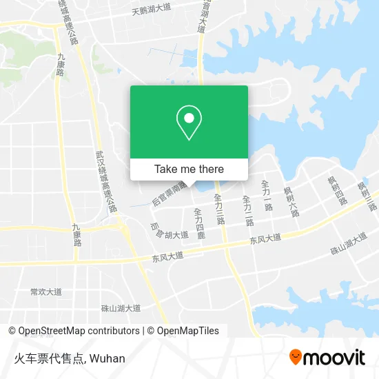 火车票代售点 map