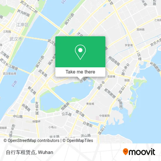 自行车租赁点 map