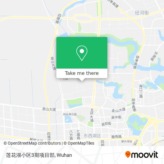 莲花湖小区3期项目部 map