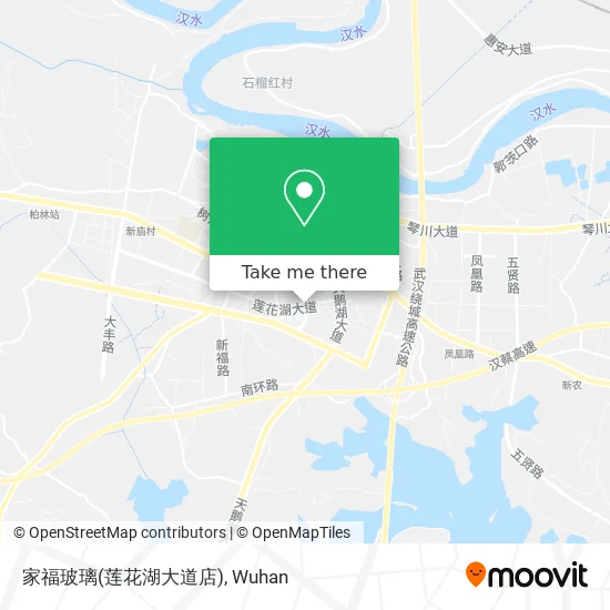 家福玻璃(莲花湖大道店) map