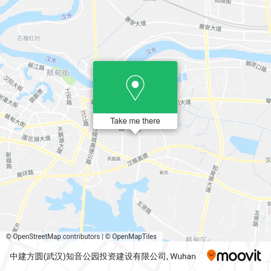中建方圆(武汉)知音公园投资建设有限公司 map