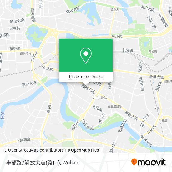 丰硕路/解放大道(路口) map