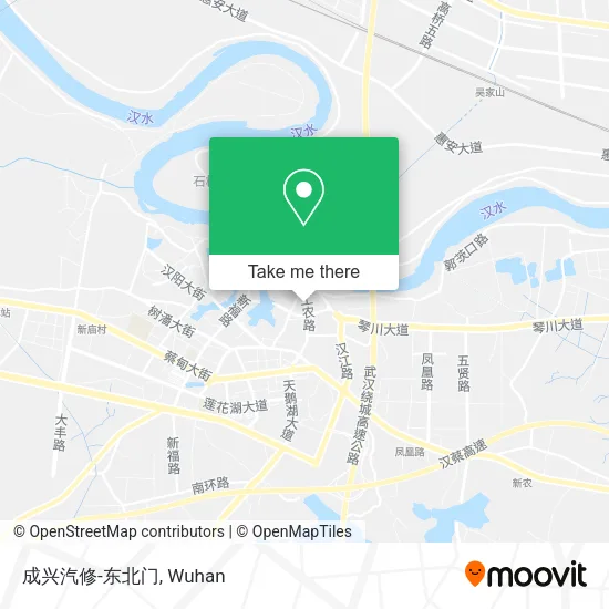 成兴汽修-东北门 map