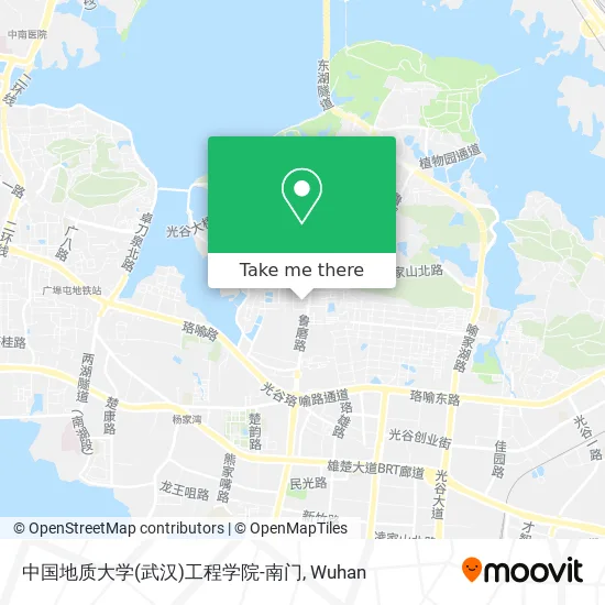 中国地质大学(武汉)工程学院-南门 map