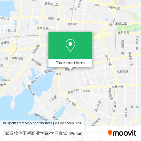 武汉软件工程职业学院-学三食堂 map