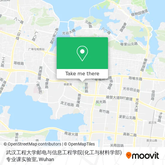 武汉工程大学邮电与信息工程学院(化工与材料学部)专业课实验室 map