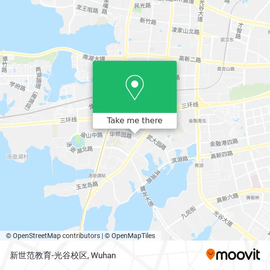 新世范教育-光谷校区 map