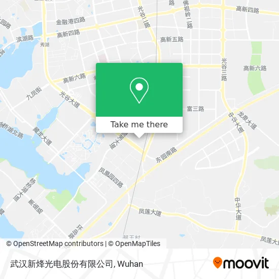 武汉新烽光电股份有限公司 map