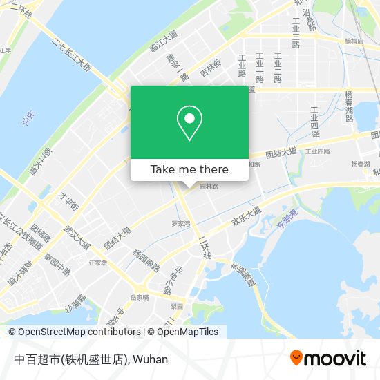 中百超市(铁机盛世店) map