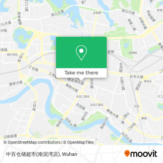 中百仓储超市(南泥湾店) map