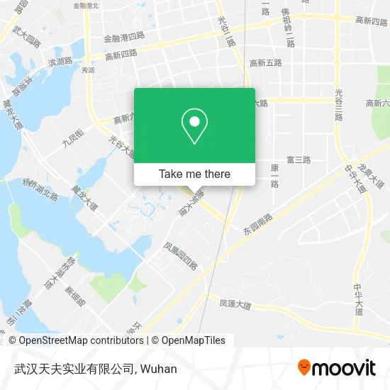 武汉天夫实业有限公司 map