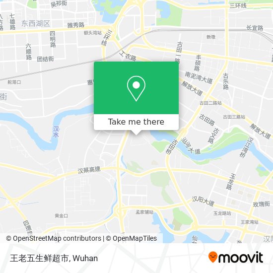 王老五生鲜超市 map