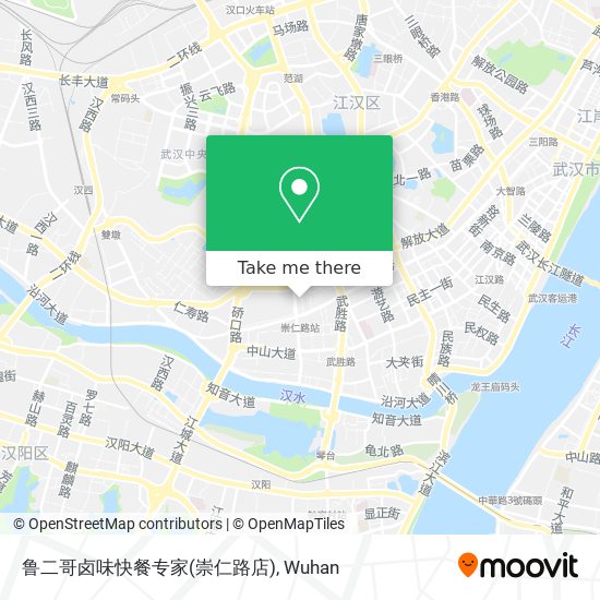 鲁二哥卤味快餐专家(崇仁路店) map