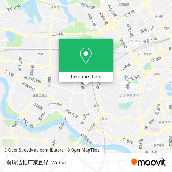 鑫牌洁柜厂家直销 map