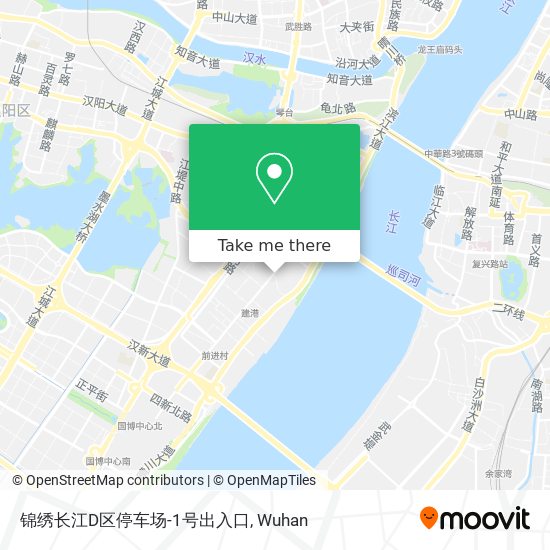 锦绣长江D区停车场-1号出入口 map