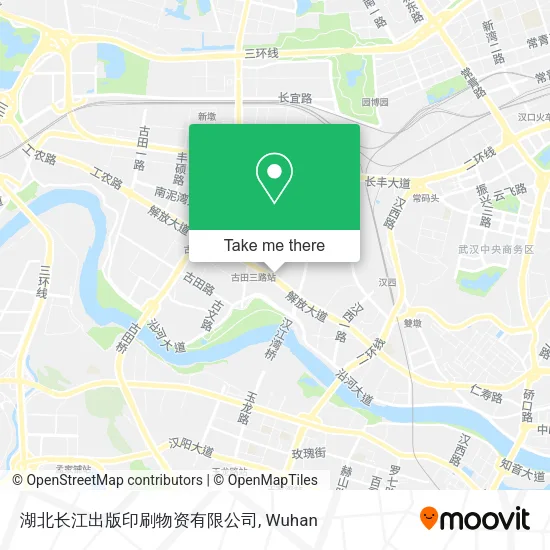 湖北长江出版印刷物资有限公司 map