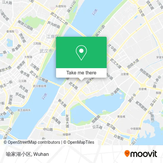 喻家湖小区 map