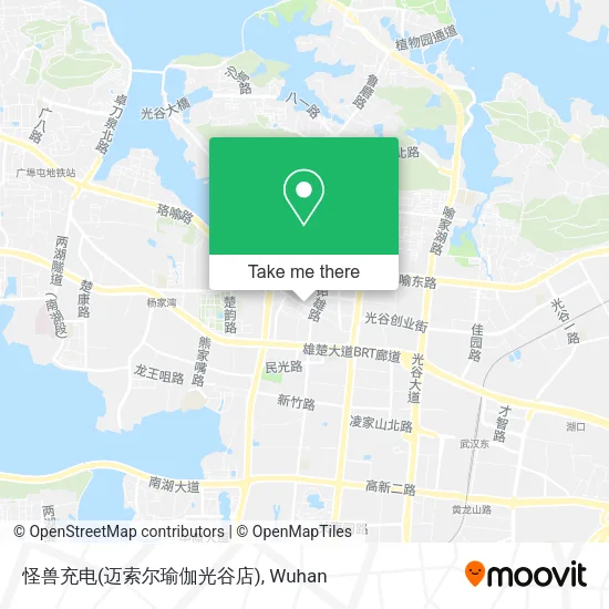 怪兽充电(迈索尔瑜伽光谷店) map