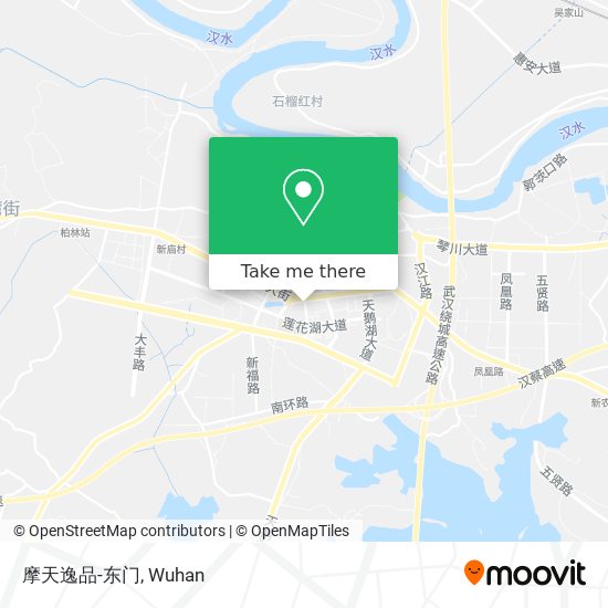 摩天逸品-东门 map