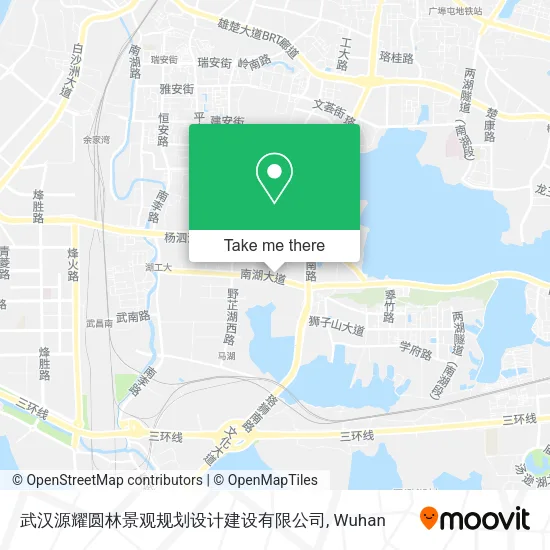 武汉源耀圆林景观规划设计建设有限公司 map