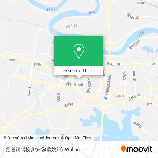 鑫谨训驾校训练场(蔡姚路) map