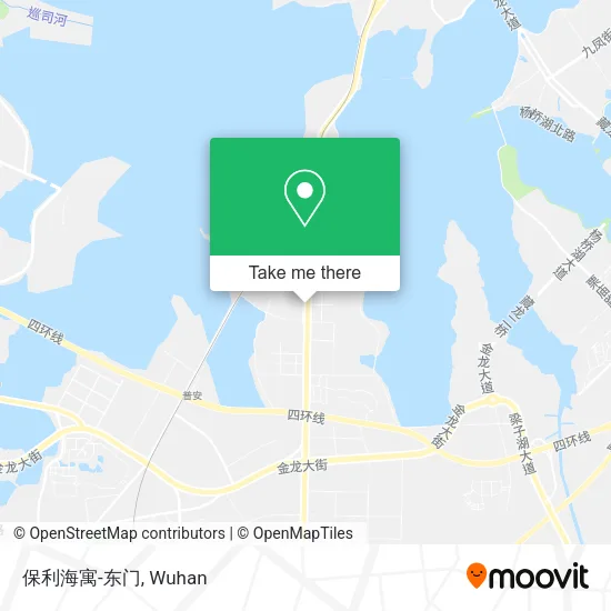 保利海寓-东门 map