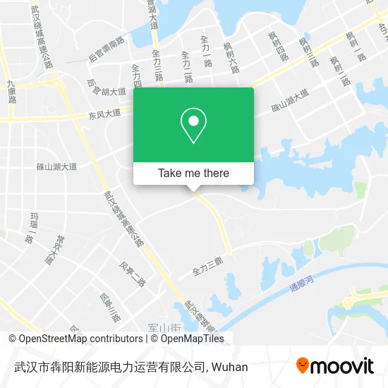 武汉市犇阳新能源电力运营有限公司 map