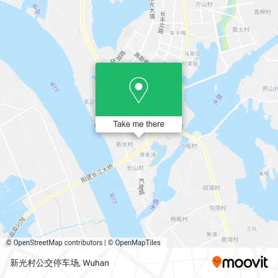 新光村公交停车场 map