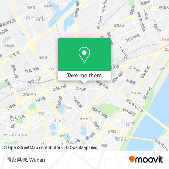 周家风味 map