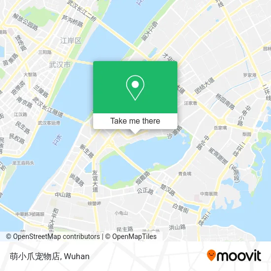 萌小爪宠物店 map