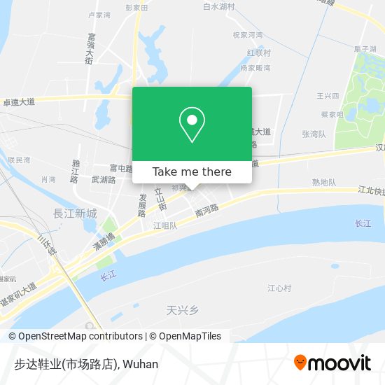步达鞋业(市场路店) map
